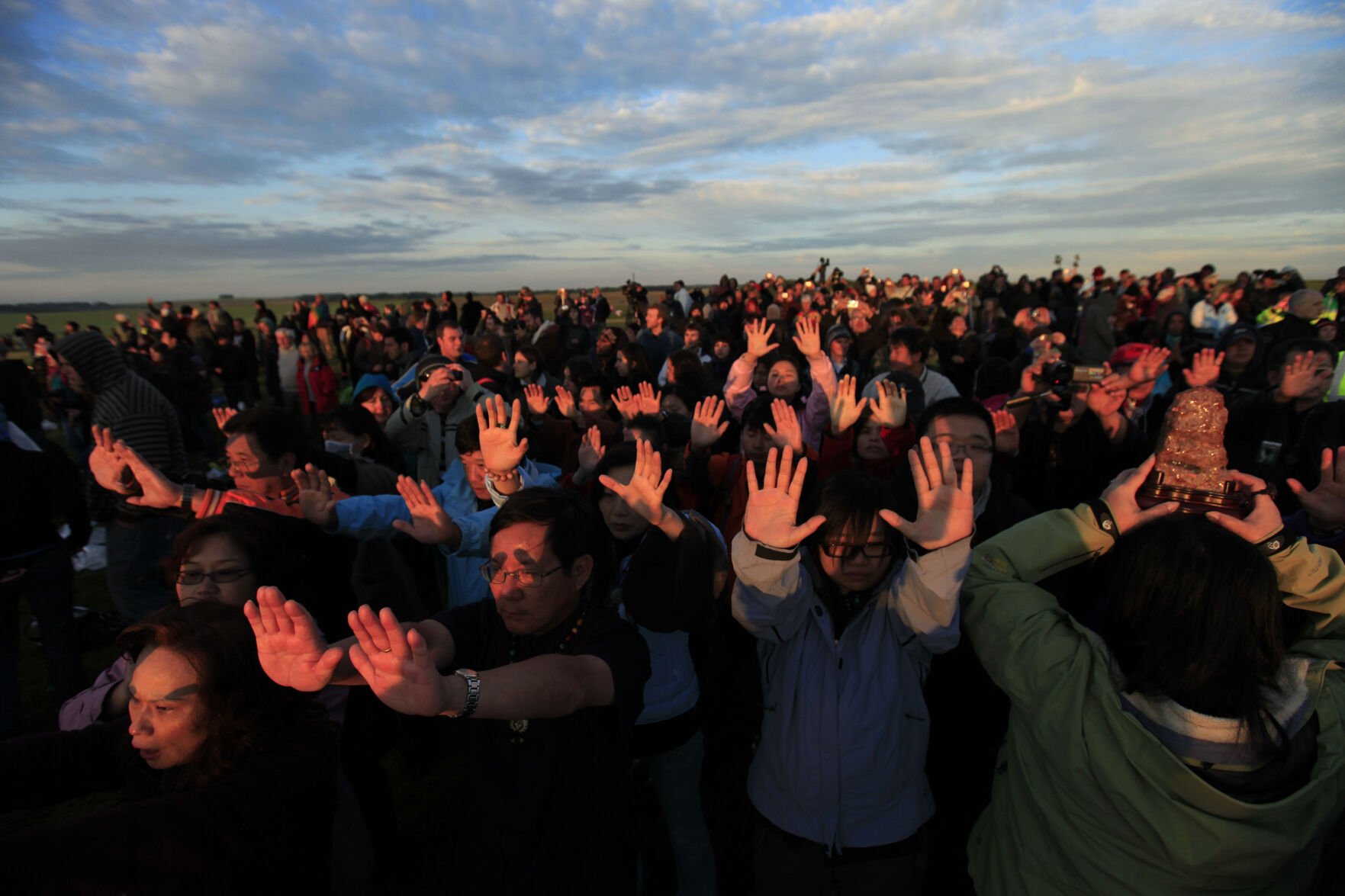 APTOPIX Britain Stonehenge Solstice